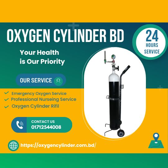 Oxygen Cylinder Service in Dhaka City