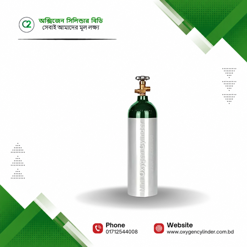 Aluminum Medical Mini Oxygen Cylinder Price in Bangladesh