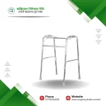 Specification: Walker without wheels Color: Silver Width:41cm Length:53cm Weight: 1.36 KG Height:76cm- 99cm Material: Aluminum Weight Capacity: 120KG